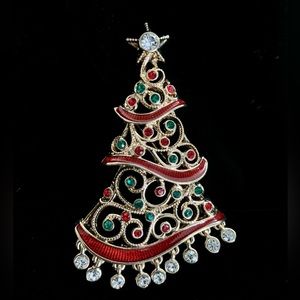 Avon 2016 Christmas Tree Brooch